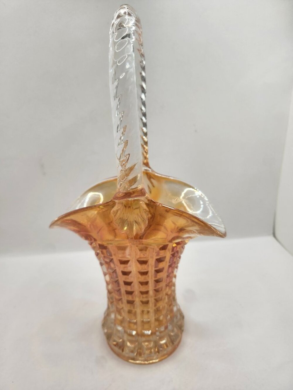 Vintage Imperial Glass Basket